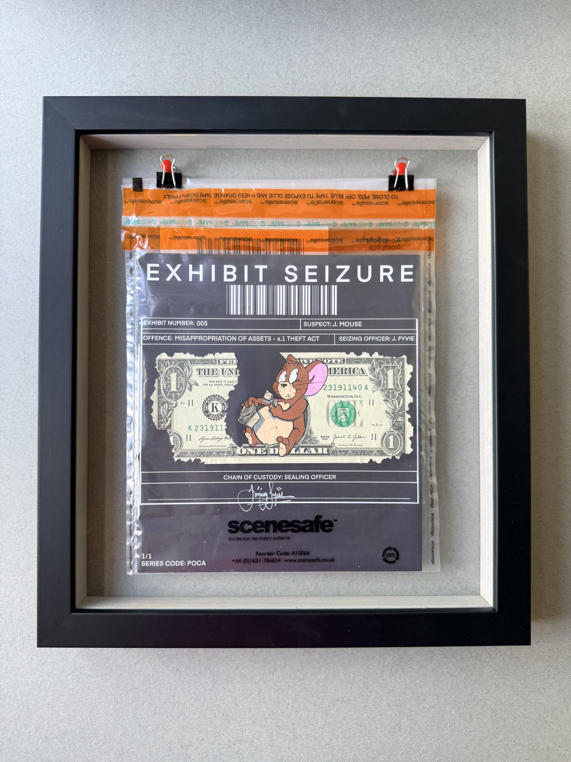 Exhibit 005 - J. Mouse - Misappropriation of Assets (s.1 Theft Act)