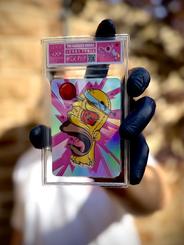 Squeezed Middle Collectors Card